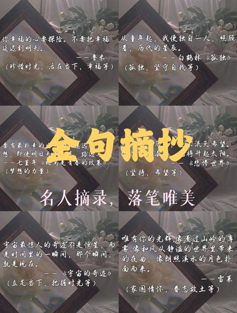 古语智慧：探寻名言警句大全的艺术魅力